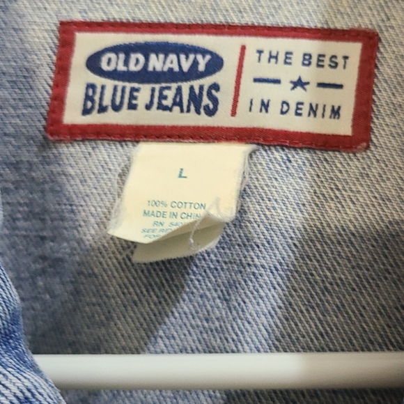 Old Navy Jean Jacket Size L - Picture 2 of 4
